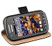 Produktbild mumbi Ledertasche im Bookstyle für Samsung Galaxy Xcover 2 Tasche
