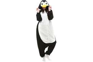 BGOKTA Pyjama Animaux Unisexe Cosplay Halloween Déguisement Adulte Costume Animal Pyjamas Combinaison