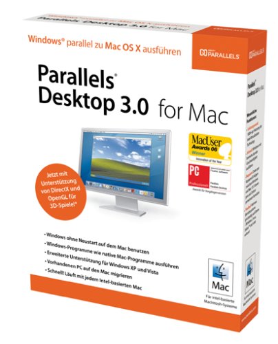 Preisvergleich Produktbild Parallels Desktop 3.0 for Mac