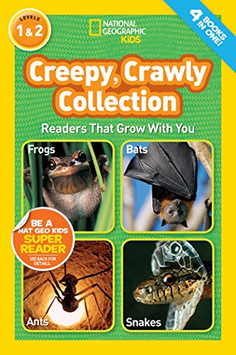 Preisvergleich Produktbild National Geographic Readers: Creepy Crawly Collection