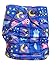 Three Little Imps Patterned Cloth Nappy (inc 2 inserts) - Night Time