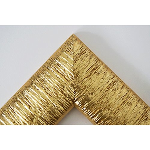 Spiegel Wandspiegel Badspiegel – Rostock 7,2 – Gold – 200 Größen zur Auswahl – handgefertigt – DIN A1 (59,4 x 84,1 cm) – FM – Modern, Shabby, Vintage - 3