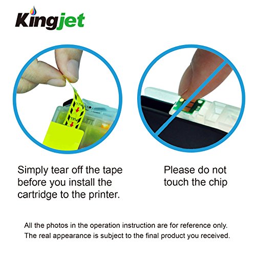 Kingjet 5 Stück LC223 Schwarz Tintenpatronen hohe Kapazität Ersatz für Brother LC 223 mit Chips und Füllstandsanzeige kompatibel mit Brother DCP-J4120DW MFC-J4420DW MFC-J4620DW MFC-J4625DW MFC-J5320DW MFC-J5620DW MFC-J5720DW DCP-J562DW MFC-J480DW MFC-J680DW MFC-J880DW - 2