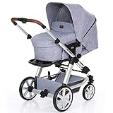 ZUVERLÄSSIGKEIT: vertraute, bewährte Funktionen und ein zeitloses Design werden in diesem traditionsstarken Kinderwagen vereint - designed in Germany.