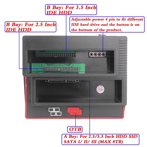 Wanlongxin Doppelte Dockingstation für SATA / IDE WLX-892U2IS - 6