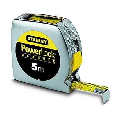 Stanley 0-33-932 Mesure 5 m x 19 mm Powerlock lecture directe