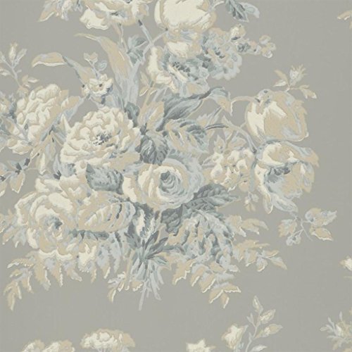 Preisvergleich Produktbild Ralph Lauren Signature Francoise Bouquet Tapete prl706 Farbe Schiefer / 06