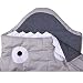 ZOEREA Newborn Infant Baby Bunting Bag Winter Thick Shark Sleeping Bag Green