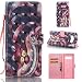 Produktbild Samsung Galaxy Note 8 Fall, Premium 3D gemustert PU Ledertasche Flip Wallet Case für Samsung Galaxy Note 8 mit Handschlaufe Kartenhalter - Big mouth strange