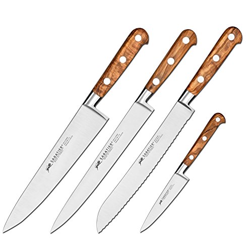 Sabatier Messer Set 8228 4-tlg Provencao Olive TOP PREIS - made in FRANCE