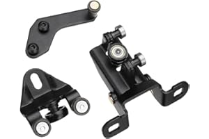 Pulchra Lot de 3 rails de porte coulissante gauche pour porte latérale compatible avec Ford Transit MK6 MK7 (haut + milieu + bas) - Lot de 3 pièces 1667675