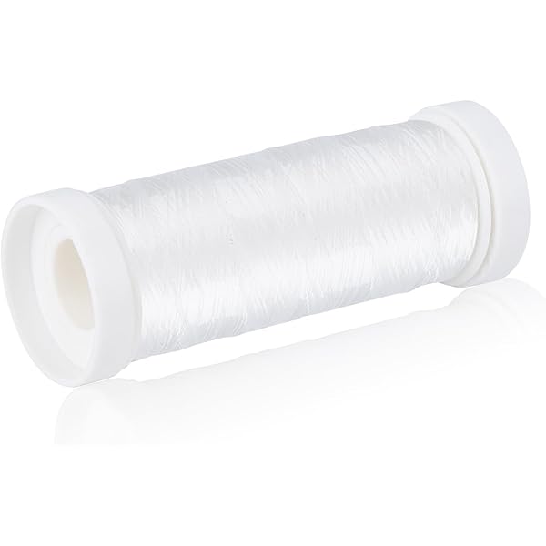 Fil Nylon Transparent 0.2-0.8mm - Cordon Résistant Sans