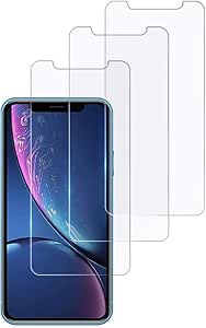 Slegrey iPhone XR Screen Protector,Premium Tempered Glass [High Definition] [Ultra Thin] [6.1"], 3Pack