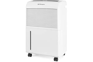 Orbegozo Dh 3000, deshumidificador Con Capacidad De Deshumidificación De 30L/Día, Refrigerante R290, Depósito 5,8 L, Área De Aplicación 120 M2, Sistema Anti-Congelación, 495 W, 2 velocidades