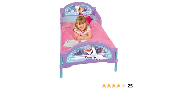 Worlds Apart 455fzn Frozen Cosytime Toddler Bed Amazon De Kuche Haushalt