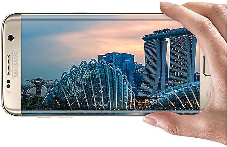 Everlife Shop Mobile Phone Tempered Glass Film 3D Curved Full Cover Anti-spy Screen Protector for Samsung Galaxy S7 Edge Gold