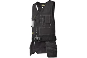 Snickers Workwear - Gilet in tessuto Canvas+ con tasche per attrezzi, 4254