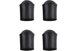 Jiayouy 4pcs Double Bass Endpin Rubber Tip Stopper Protector String Instrument End Cap Accessory