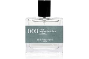 Bon Parfumeur - Eau de Cologne Intense 003 - Yuzu Feuilles Violette Vétiver - Parfum Femme & Homme - Notes Végétales - Vaporisateur Parfum (30 mL)