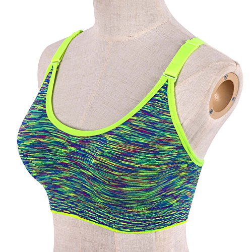 DAS Leben Sport BH Yoga BH starker Halt mit Polster ohne Bügel (3 Stücke) - 4