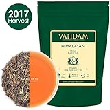 Himalayan Gold Black Tea (50 Cups), Limited Edition​ GOLDEN TIPS​ Black Tea Loose Leaf - Aromatic, Rich &amp; Delicious, ABUNDANT NATURAL ANTI-OXIDANTS, Sourced Garden Fresh Direct from Estates, 100g