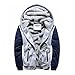 Produktbild Clearance Sale [M-3XL] ODRD Hoodie Männer Mantel Sweatshirt Herren Sweater Sport Tops Pullover Outwear Cardigan Strickjacke Langarmshirts Sweatjacke Kapuzenpulli Jacke Parka Hooded Anzug Blazer