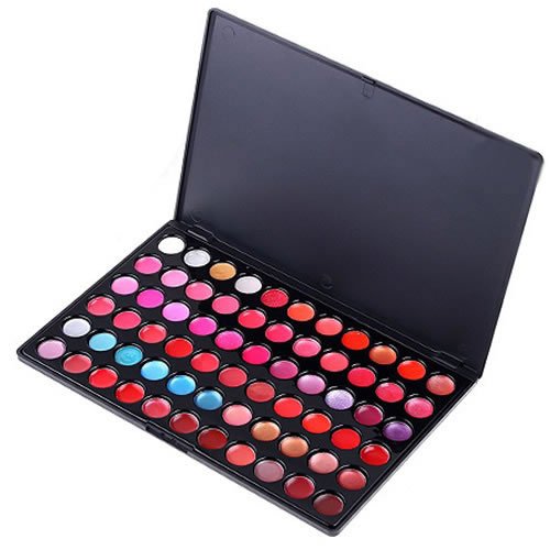 LaRoc 66 Colour Lip Gloss Stick Makeup Kit Set
