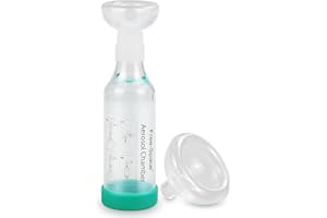 free-space Distanziatore per inalatore per Cani/Gatti con Maschera in Silicone di Forma Rotonda, Camera per aerosol felino con indicatore di respirazione 2 Maschera (Gatto)