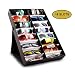 Produktbild Sonnenbrillen Aufbewahrung - Brillenbox von 16 Brillen - Anzeigenkasten Präsentation Brillen display - Multifunktional Kasten für Brillen, Schmuck, Uhren - Gläser Aufbewahrungsbehälter (Schwarz)