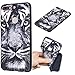 Produktbild Everainy Huawei Honor 7C/Y7 2018/Y7 Prime 2018 Hülle Silikon Gummi mit Prägen Muster Ultra Slim Cover Hüllen für Huawei Honor 7C Handyhülle Stoßfest TPU Gel Stoßstange Schutzhülle (Tiger)