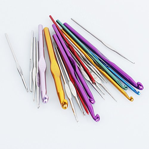 *Versand aus Deutschland*22 St. Häkelnadel Stricknadeln Set Nadelset Nadel Häkeln mit Etui - 4