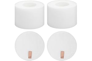 MXZONE 2 Pack NZ801ukt Filter for Shark DuoClean Upright Vacuum Cleaner, Foam Filter NV801ukt, NV680, NV681, NV682, NV801, N803, UV810, AZ910 for Shark Rotator Powered Lift-Away Speed Compare Part XFF680