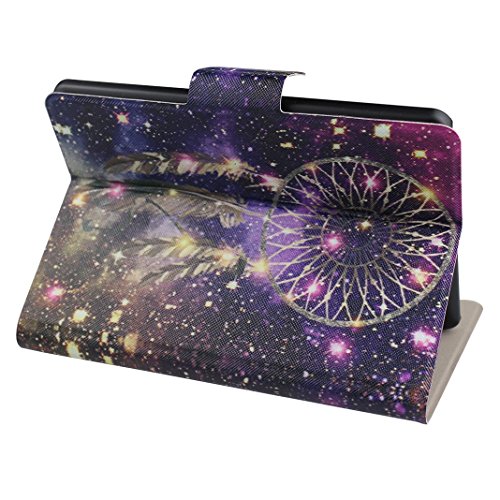 Handyhülle Kindle Paperwhite, Hülle für Kindle Paperwhite 2 Tablet Flip Case Cover, Kindle Paperwhite 3 Handytasche, Moon mood® Fall Etui Tasche für Amazon Kindle Paperwhite 1/2/3 (2012/2013/2014/2015 Version) 6.0 Zoll PU Leder Harte PC-innere Schlag-Standplatz Funktion mit 2 Karten Schlitz Kasten Schützender Abdeckungs Fall für Kindle Paperwhite (nicht mit Automatischen Schlaf / Wake Funktion) - 4