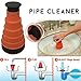 Produktbild AUTOECHO Power Pipe Shredder Werkzeug Küche Kanalrohr Reiniger Verstopfte Toilette Rohr Bagger Plunger Multifunktions-Badezimmer Air Power Hochdruck-Lenzpumpe Bagger Rohrreiniger