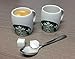 Produktbild Starbucks Espresso Tasse - 3 fl oz / 89 ml - 2 Stück Becher - Porzellan-Kaffeebecher mit Sirenenlogo