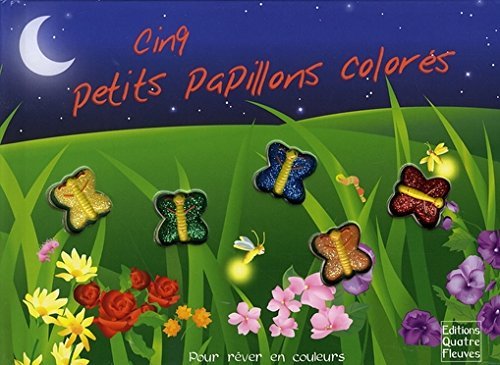 couverture de : Cinq petits papillons color&eacute;s