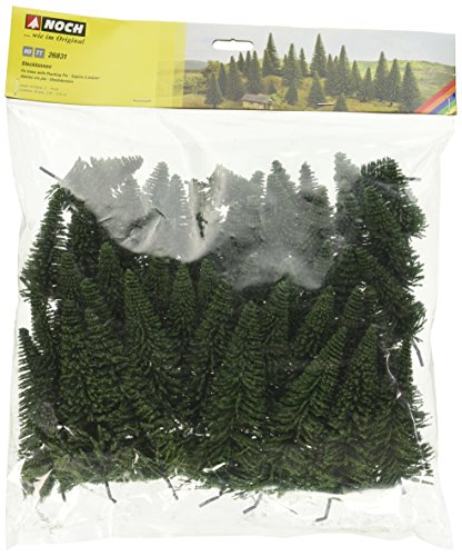 Preisvergleich Produktbild NOCH 26831 - Stecktannen, 50 Stück, 5-14 cm hoch