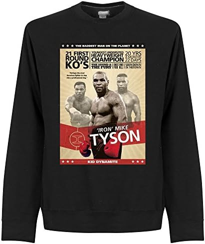 Retake Mike Tyson Poster Sweatshirt - Black