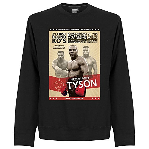 Retake Mike Tyson Poster Sweatshirt - Black