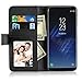 Produktbild Samsung Galaxy S8 PLUS Hülle, SOCU Premium Wallet Ledertasche mit Standfunktion und Karte Halter für Samsung Galaxy S8 PLUS case cover Schwarz