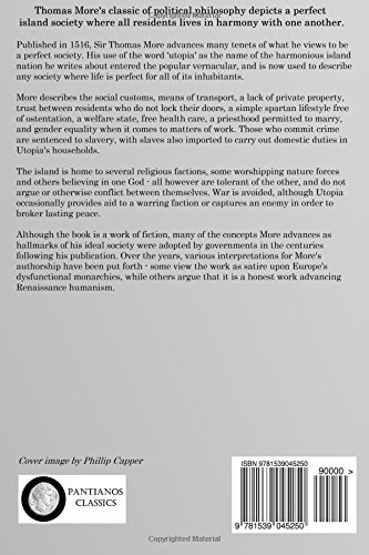 Book's Cover of Utopia