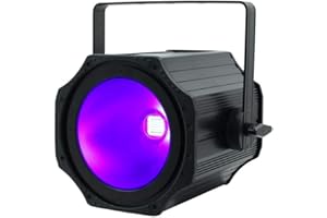 LEDJ 150W UV Cannon COB Cannon Flood Ultraviolet Blacklight Wash Lighting DJ DMX