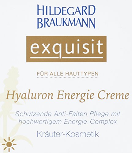 Hildegard Braukmann Exquisit femme/women, Hyaluron Energie Creme, 1er Pack (1 x 50 ml) - 4