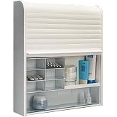 Primanova 092 Panjurlu &Ccedil;ok Ama&ccedil;lı Kilitli Ecza Ve Banyo Dolabı