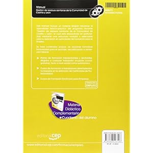 Manual Gestión de residuos sanitarios de la Comunidad de Castilla y León. Formación para el empleo