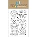 Price comparison product image Paper Smooches Rubber 4-inch x 6-inch Clear Stamps-Chubby Chum Pals