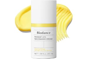 BIODANCE Radiant Vita Niacinamide Cream, Brightening, Dark Spot Correcting, Hydrating Facial Moisturizer with Vitamin C, B12, Korean Skin Care, Self Care Gifts for Women