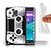 Produktbild Stuff4 Gel TPU Hülle / Case für Samsung Galaxy Note Edge/N915 / Weiß Muster / Playstation PS4 Kollektion