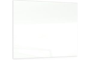 ‎ALLBOARDS ALLboards Glasboard Magnetisch Weiß 80x60cm, Rahmenlos, Glastafel, Magnettafel, Gehärtetes Glas