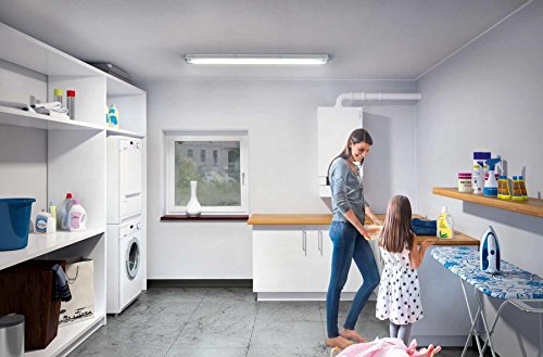 OSRAM LED-Feuchtraumleuchte G13 SubMarine T8 / LED-Röhre 120cm Länge / diffuse Abdeckung, IP65 / kaltweiß – 4000K - 4